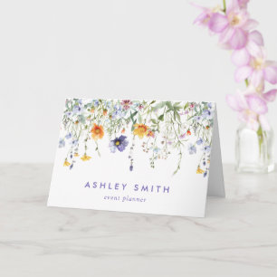 Tarjeta Wildflower Client Gracias