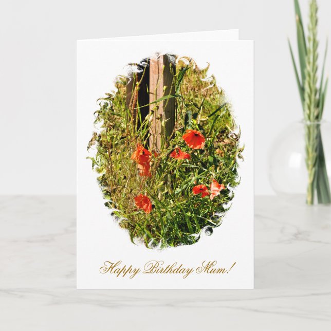 TARJETA WILDFLOWERS (Anverso)