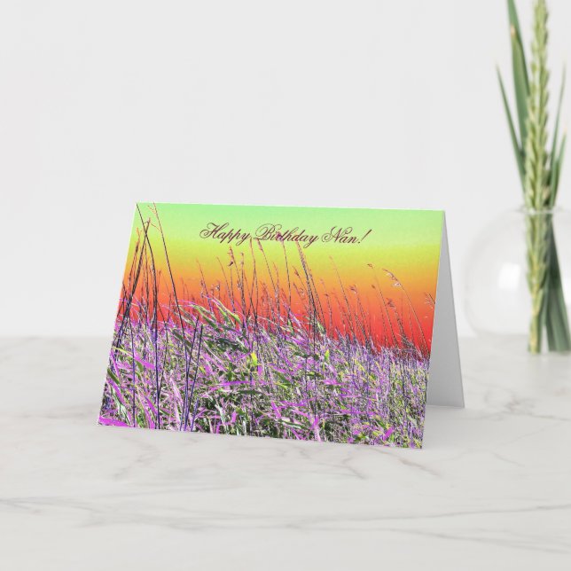 TARJETA WILDFLOWERS (Anverso)
