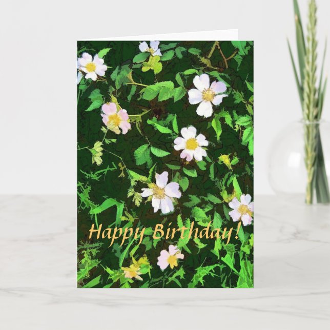 TARJETA WILDFLOWERS (Anverso)
