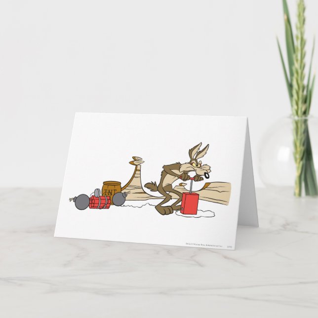 TARJETA WILE E. COYOTE™ ACME TNT (Anverso)