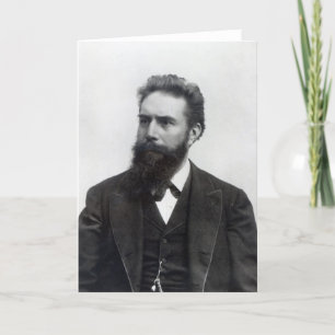 Tarjeta Wilhelm Rontgen