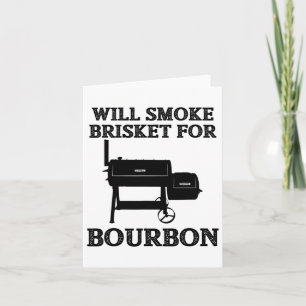 Tarjeta Will Smoke Brisket Bourbon Lover Grill Cocinar Gif