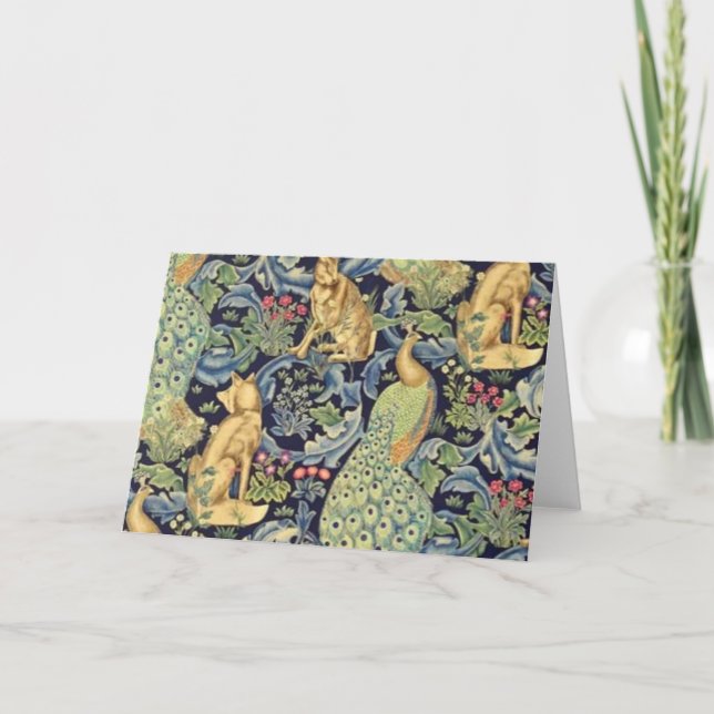 Tarjeta William Morris (Anverso)