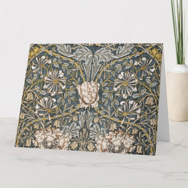 Tarjeta William Morris - el arte de William Morris (Anverso)