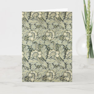 Tarjeta William Morris Floral Art Magnet 18