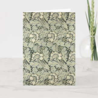 Tarjeta William Morris Floral Art Magnet 18