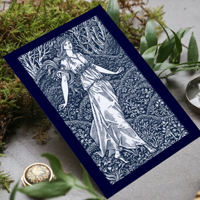 Tarjeta William Morris Lady (Subido por el creador)