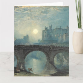 Tarjeta William Turner Castillo de Alnwick 