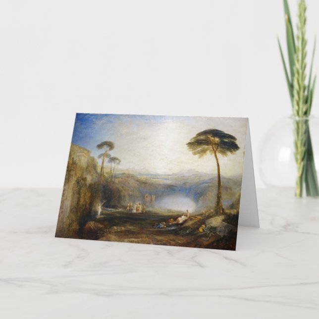 Tarjeta William Turner - La masa dorada (Anverso)