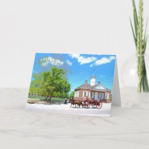 Tarjeta Williamsburg Colonial