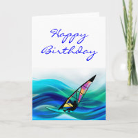 Windsurfer del tecnicolor