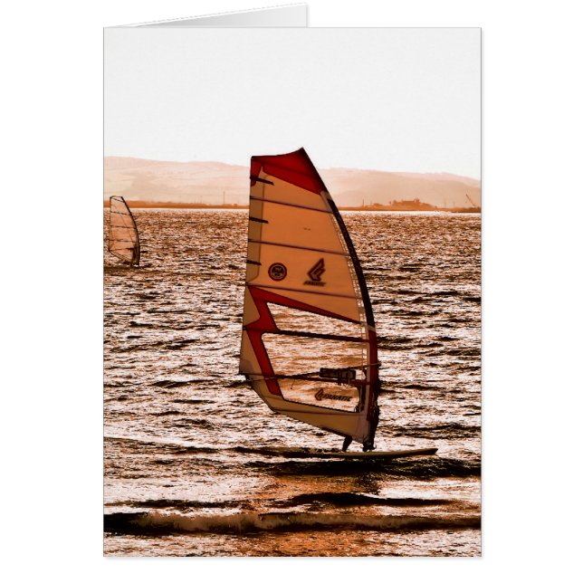 TARJETA WINDSURFING (Frente)