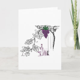 Tarjeta Wine Lovers Blank