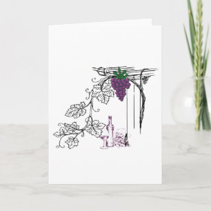 Tarjeta Wine Lovers Blank