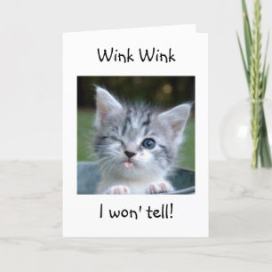 TARJETA WINK WINK NO TE DIRÉ TU EDAD