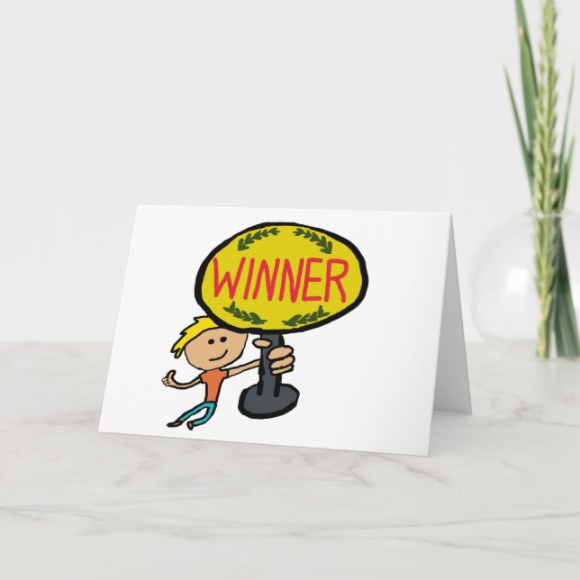 Tarjeta Winner (Anverso)