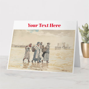 Tarjeta WInslow Homer American Art