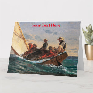 Tarjeta WInslow Homer American Art