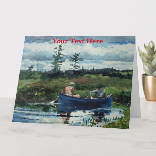 Tarjeta WInslow Homer American Art (Planta pequeña)