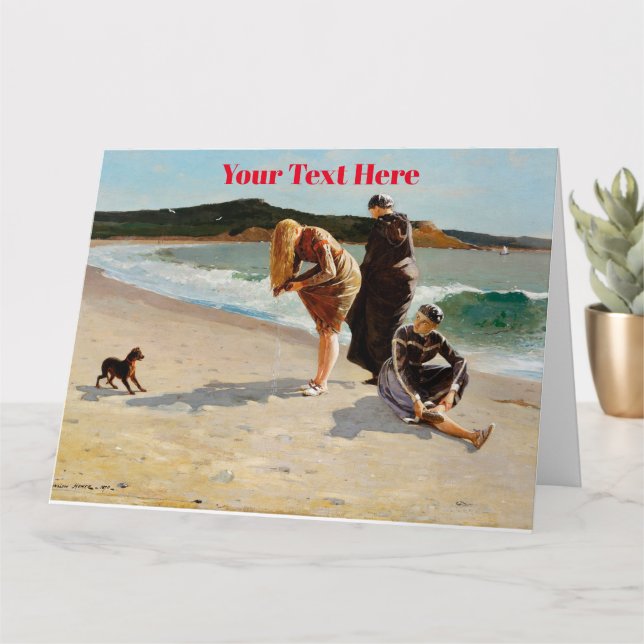 Tarjeta WInslow Homer American Art (Planta pequeña)