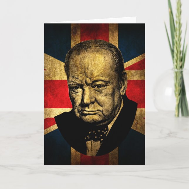 Tarjeta Winston Churchill (Anverso)
