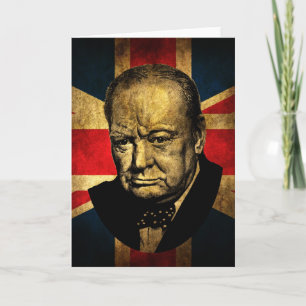 Tarjeta Winston Churchill