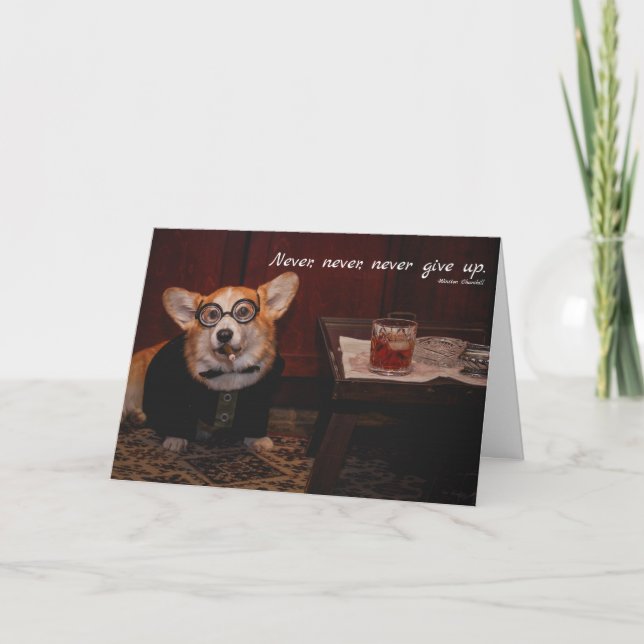 Tarjeta Winston Furchill Animación (Anverso)