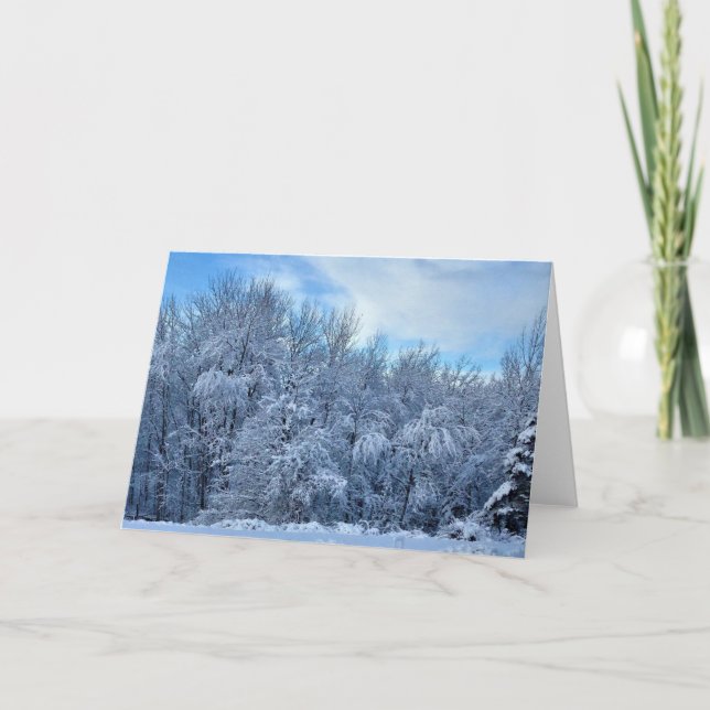 Tarjeta Winter Wonderland (Anverso)