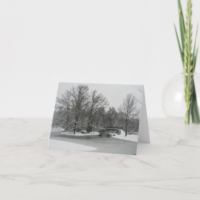 Tarjeta Winter Wonderland (Anverso)
