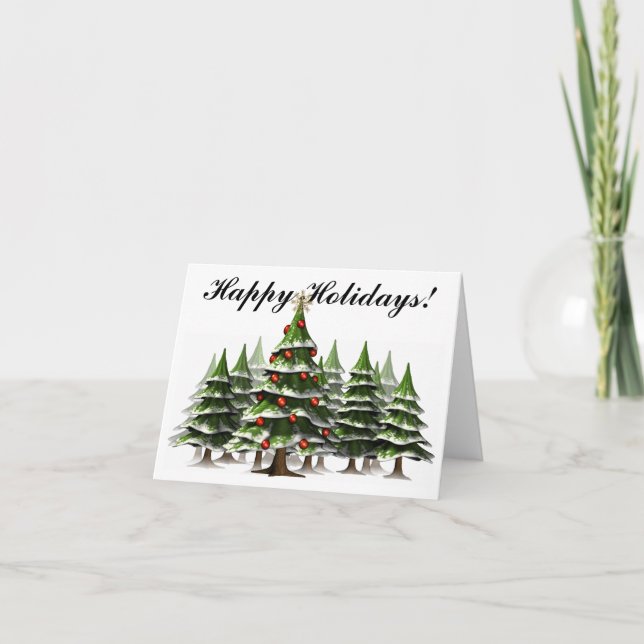 Tarjeta Winter Wonderland (Anverso)