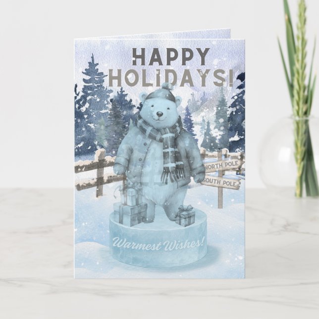 Tarjeta Winter Wonderland Card (Anverso)