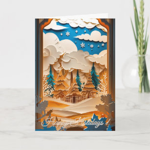 Tarjeta Winter Wonderland Greeting