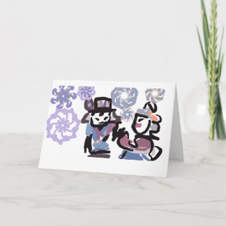 Tarjeta Winterland love