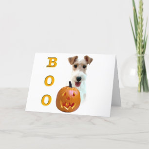 Tarjeta Wire Fox Terrier Boo
