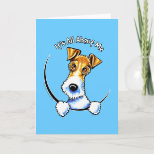 Tarjeta Wire Fox Terrier IAAM
