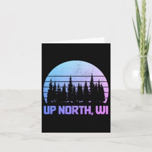 Tarjeta Wisconsin Norte Camping Camping Pride Vin