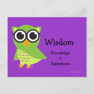 Tarjeta Wise Owl