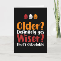 Wiser viejo sí que es un cumpleaños gracioso y deb