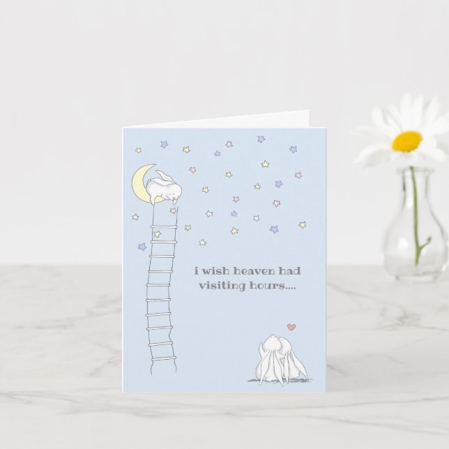 Tarjeta Wish Heaven Había Visitado Horas De Compasión Por  (Planta pequeña)