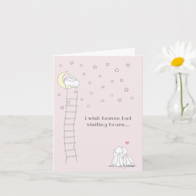 Tarjeta Wish Heaven Había Visitado Horas De Compasión Por  (Planta pequeña)