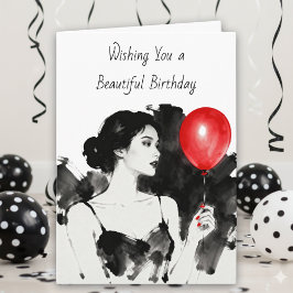 Tarjeta Wishing You a Beautiful Birthday Funny
