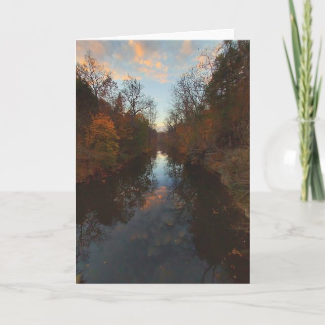 Tarjeta Wissahickon Creek (Anverso)