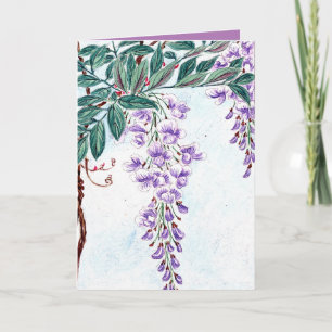 Tarjeta Wisteria