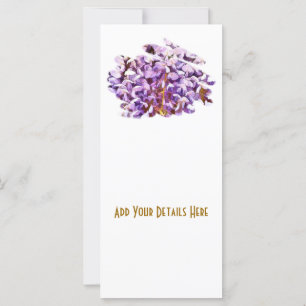 TARJETA WISTERIA