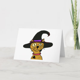Tarjeta Witch Kitty