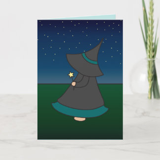 Tarjeta Witchy Wendy Happy Birthday Greet Card