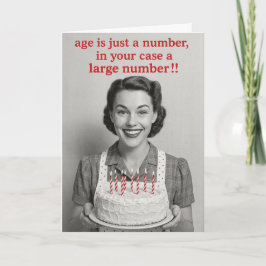 Tarjeta Witty Birthday card