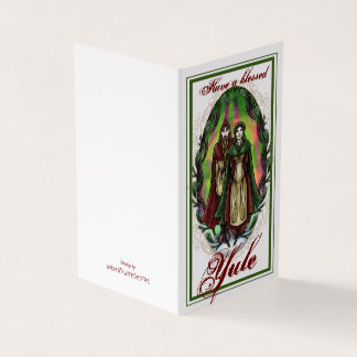 Tarjeta Woden & Fríge: Saludos a Yule