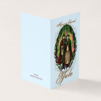 Tarjeta Woden & Fríge: Saludos a Yule